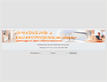 Tablet Screenshot of konvektor.villanyfutesek.hu