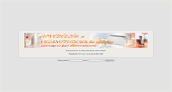 Desktop Screenshot of adax.villanyfutesek.hu